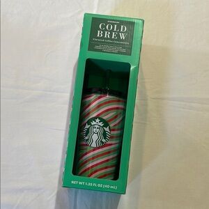 Starbucks Red and Green Cold Brew Tumbler